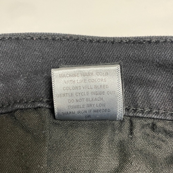 Flying Monkey Black/Blue Dark Wash Low Rise Skinny Jeans - Size 29 - Picture 7 of 9